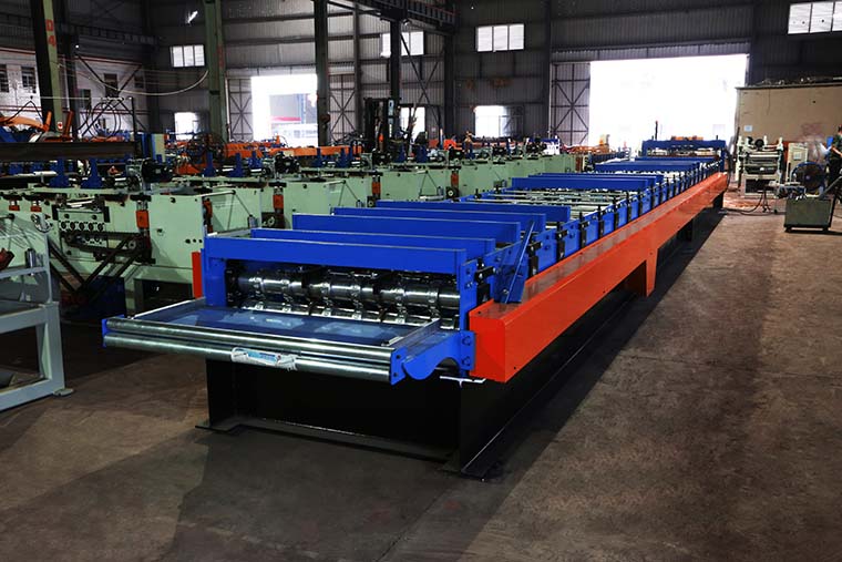 Floor Decking Roll Forming Machine